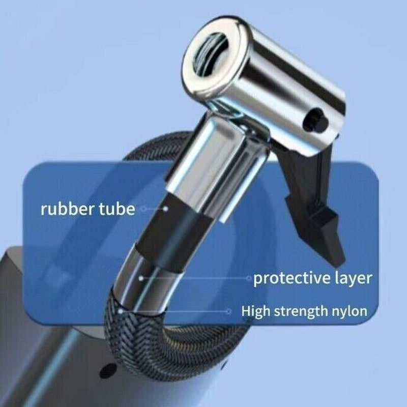 Car Tyre Inflator Cordless Digital USB Rechargeable Tire Air Compressor Pump UK