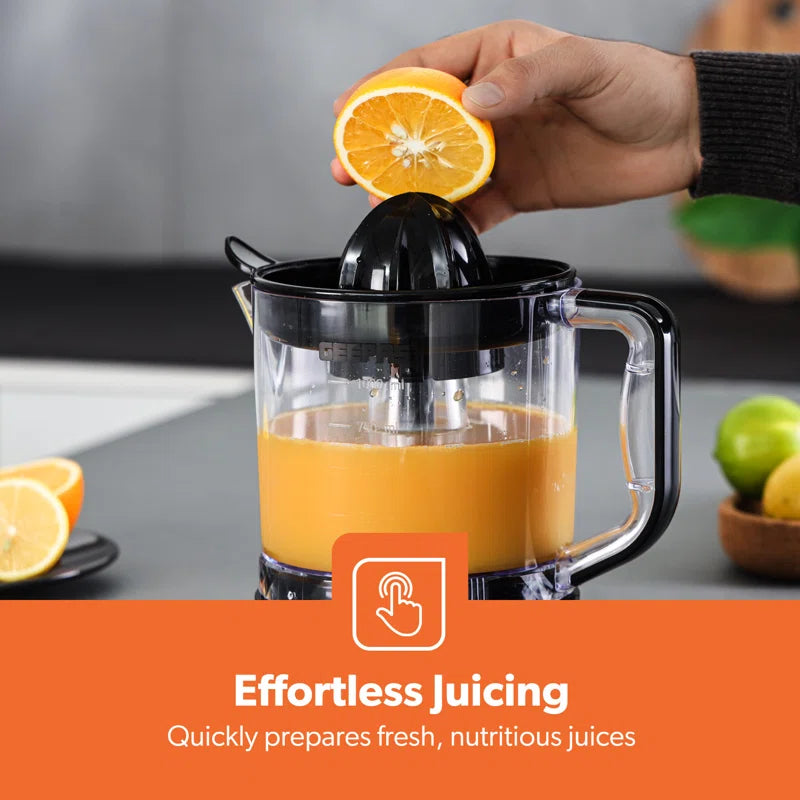 25W Citrus Juicer with Bi-Direction Twist, Black