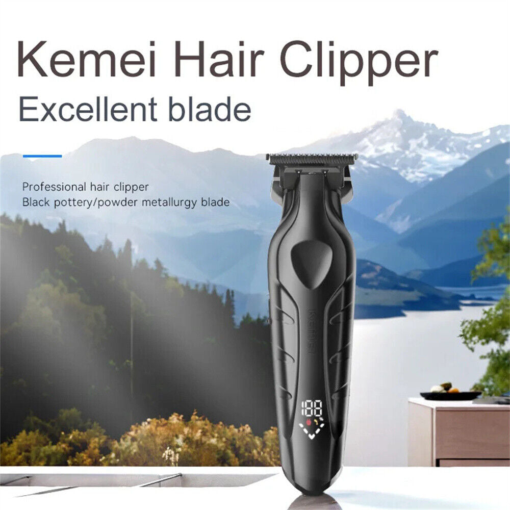 Kemei KM-2269 Cordless Professional Hair Trimmer Barber Zero Gap Beard Clipper