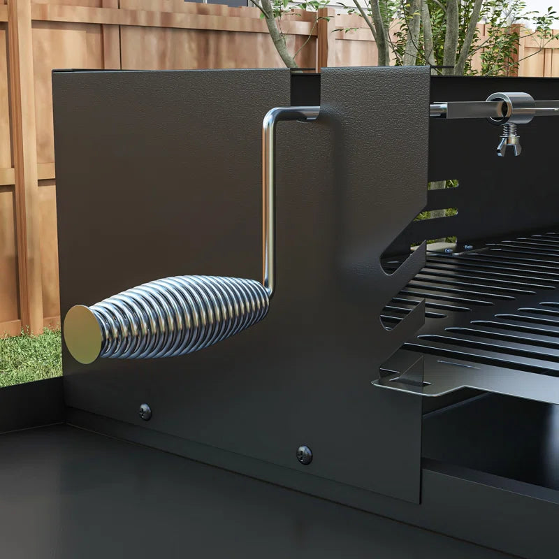 Laci 118Cm W Portable Charcoal Grill