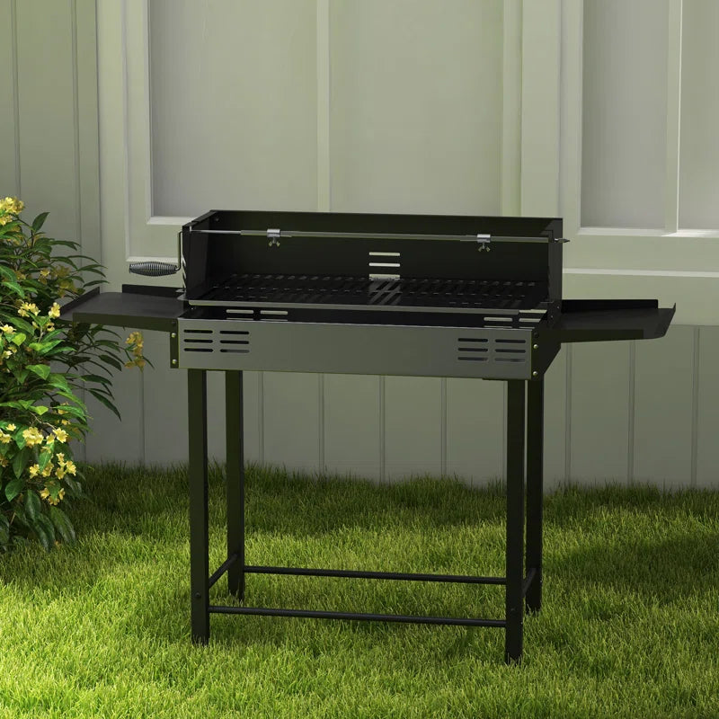 Laci 118Cm W Portable Charcoal Grill