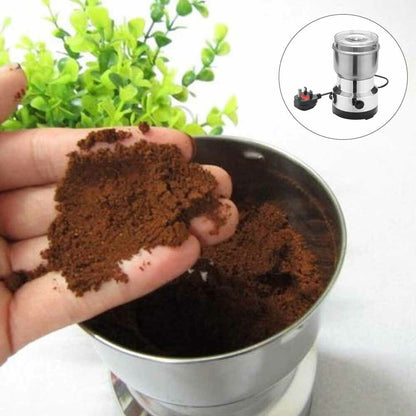 Electric Coffee Grinder 220V Grinding Milling Bean Nut Spice Matte Blade Blender