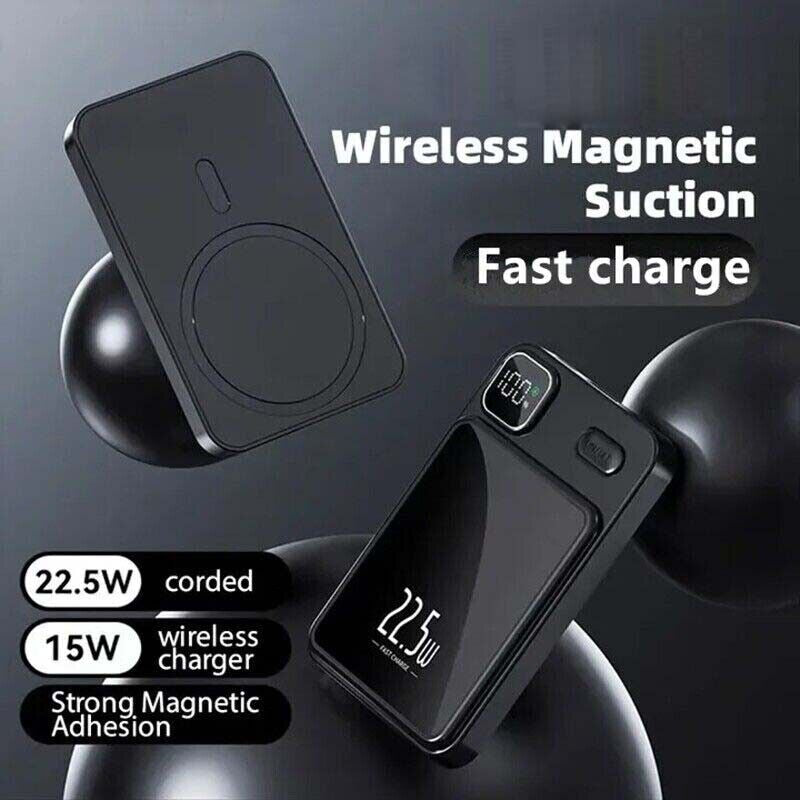 20000Mah Power Bank Magnetic Battery Pack Wireless Fast Charger for Iphone 15 14