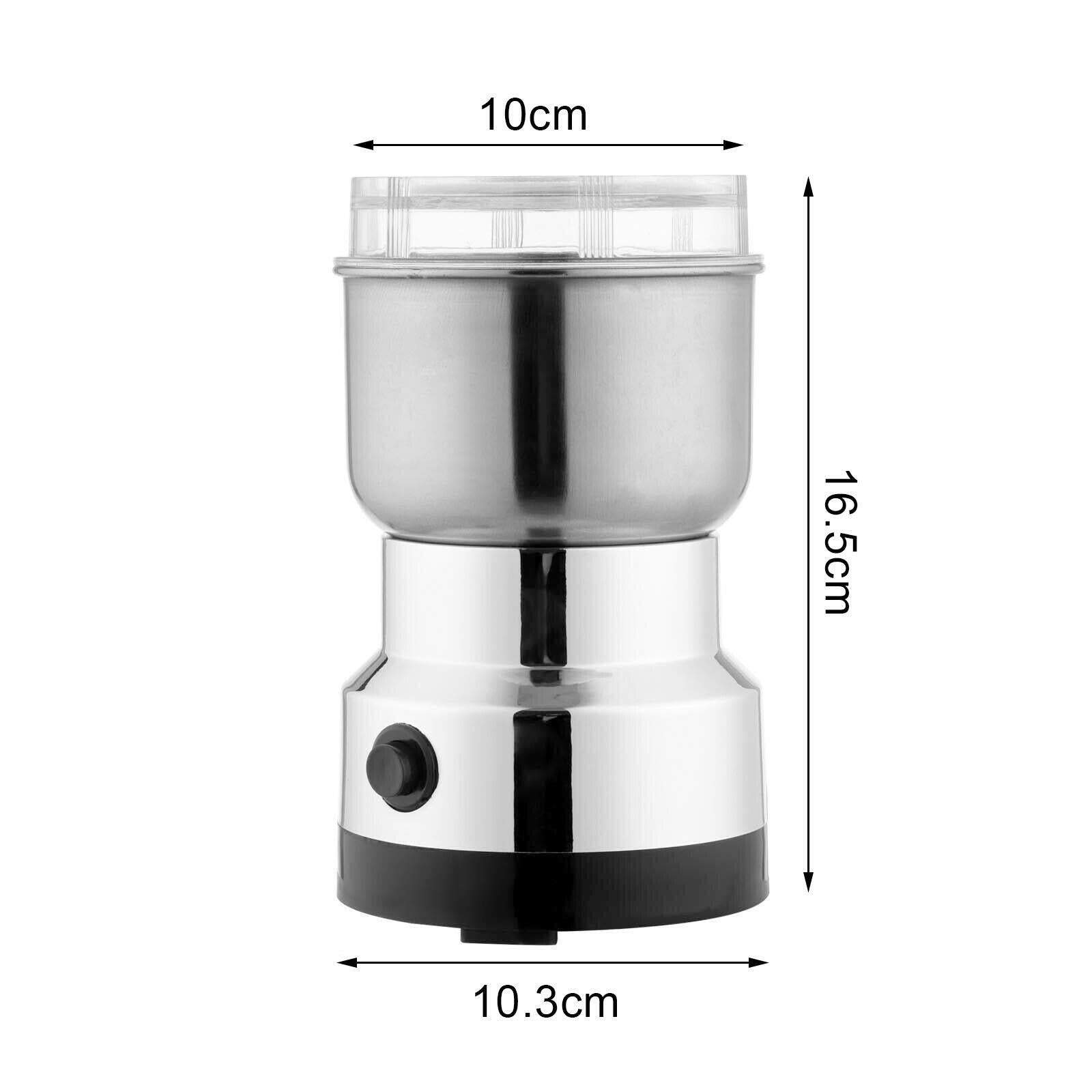 Electric Coffee Grinder 220V Grinding Milling Bean Nut Spice Matte Blade Blender