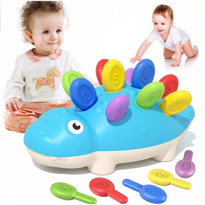 Sensory Toys for 2 3 Year Old, Baby Toy for Counting Dinosaur Toddler