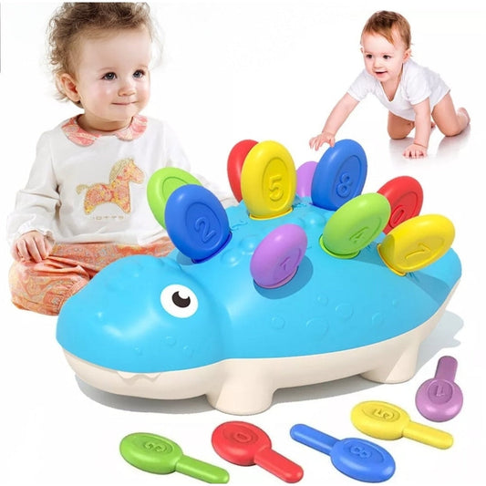 Sensory Toys for 2 3 Year Old, Baby Toy for Counting Dinosaur Toddler