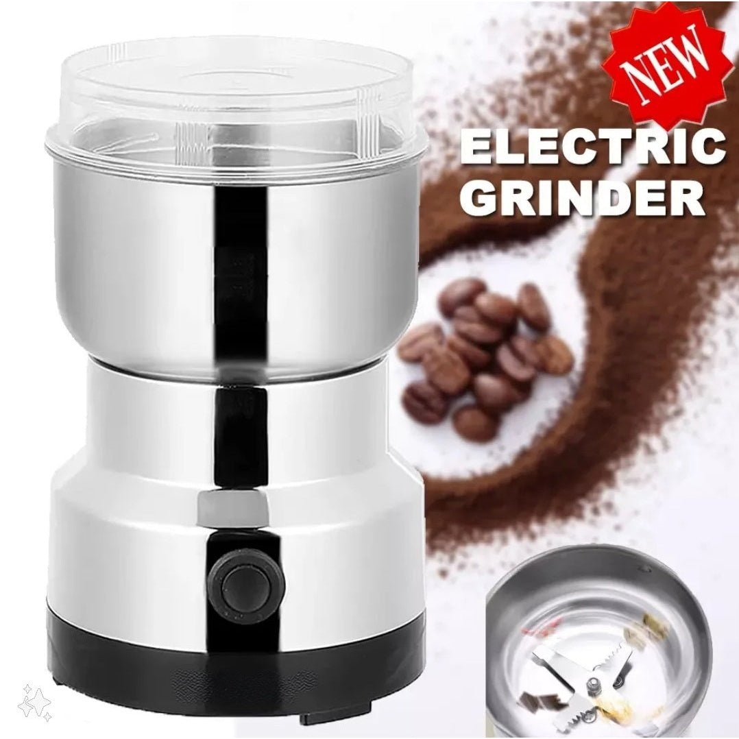 New Stainless Steel Electric Coffee Bean Grinder Nut Seed Herb Grind Spice Crusher Mill Blender With 4 Blades