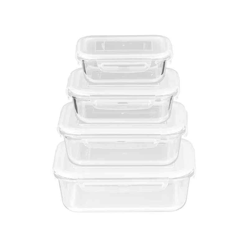 Essentials 4Pc BPA Free 4 Container Food Storage Set