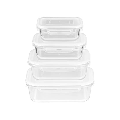 Essentials 4Pc BPA Free 4 Container Food Storage Set