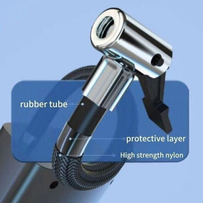 Car Tyre Inflator Cordless Digital USB Rechargeable Tire Air Compressor Pump UK