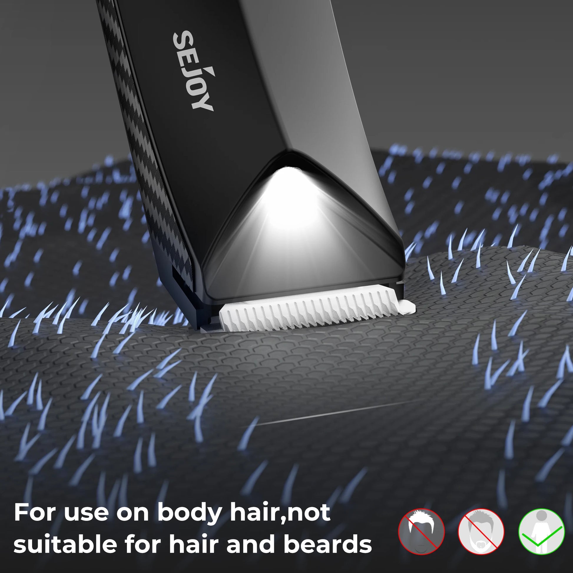 Body Hair Clippers Men Electric Hari Trimmer Sideburns Electric Shaver Wireless Hair Cutting Barber Cutting Machine