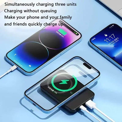20000Mah Power Bank Magnetic Battery Pack Wireless Fast Charger for Iphone 15 14