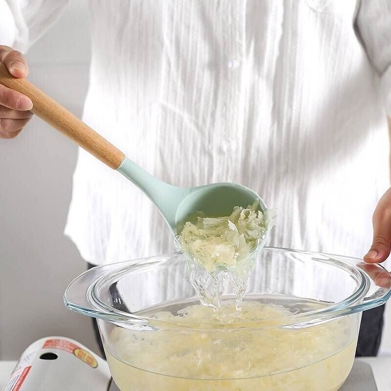 Kitchen Utensil Set 12-Pcs Silicone Heat Resistant Kitchen Cookware Gadget Tools