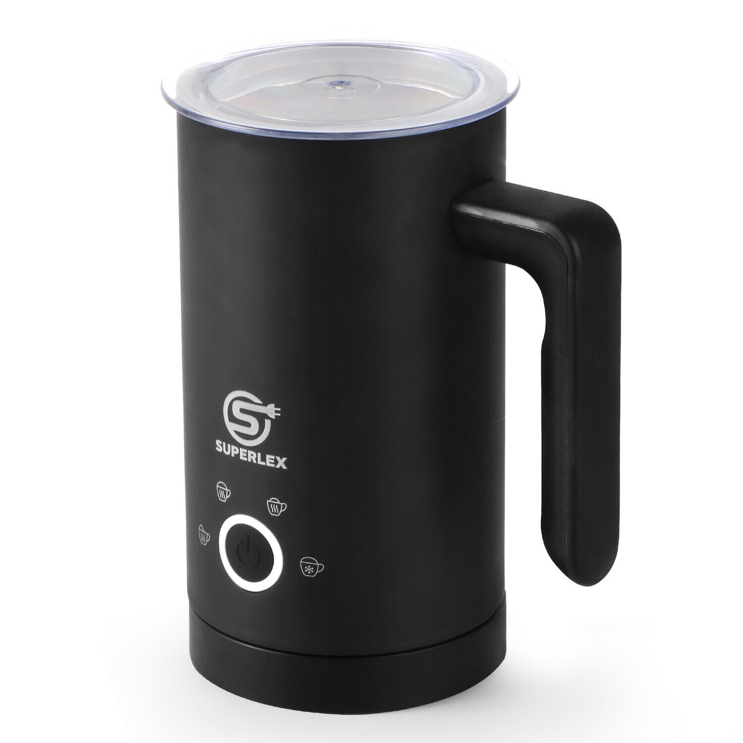 SUPERLEX Electric Milk Steamer Foaming & Coffee, Latte, Cappuccino,Hot Chocolate