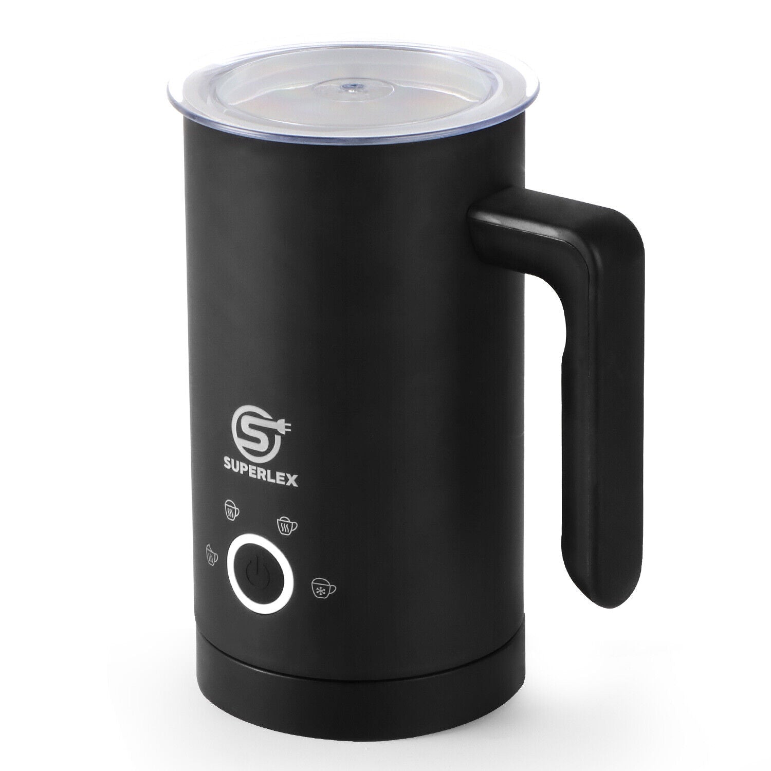 SUPERLEX Electric Milk Steamer Foaming & Coffee, Latte, Cappuccino,Hot Chocolate