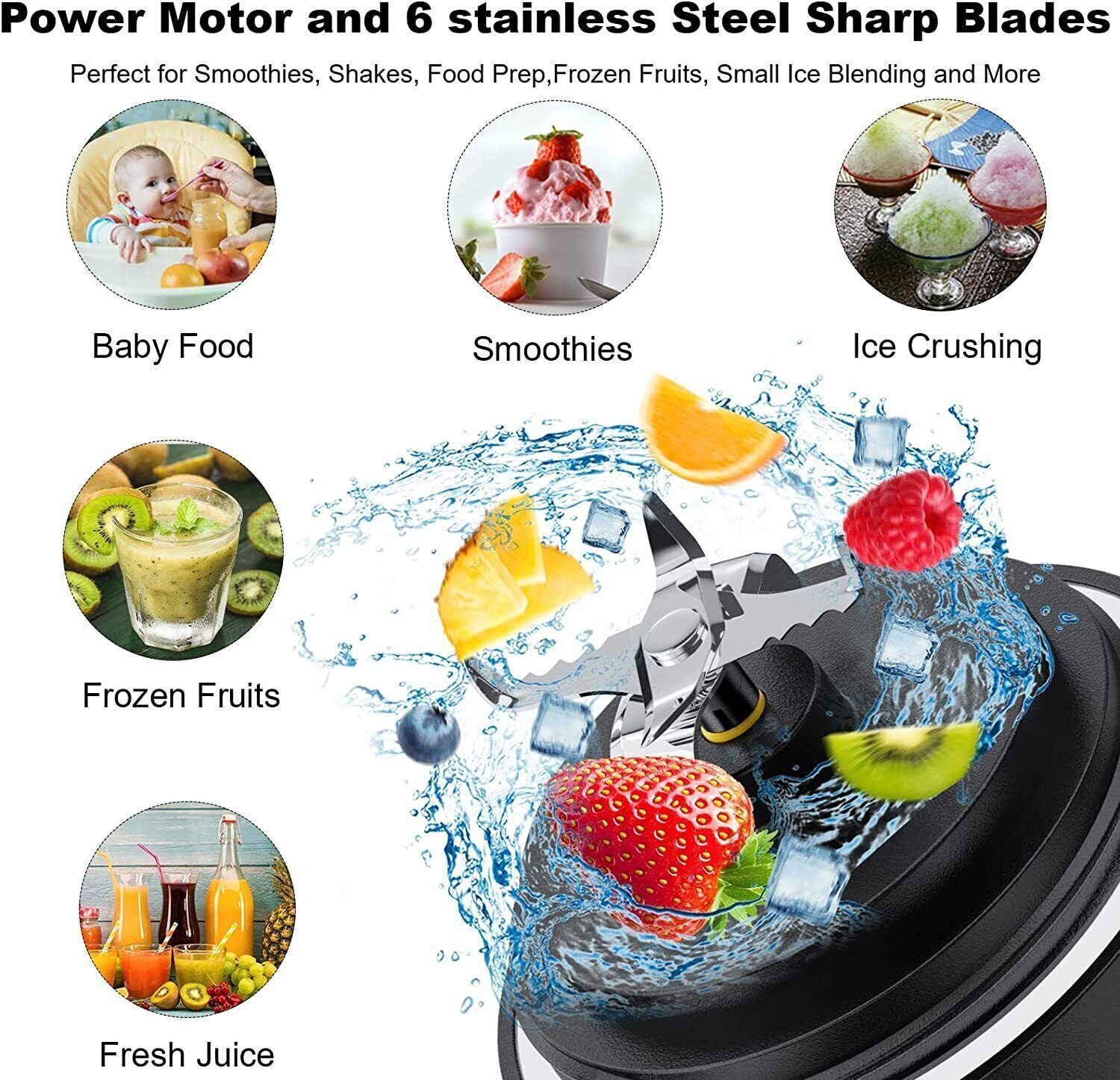 600Ml Electric Mini Juice Maker Portable Blender Smoothie Juicer Fruit Machine