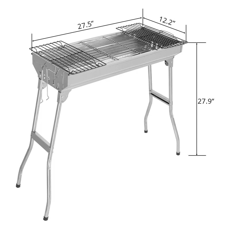 Bhagwati 70Cm W Charcoal Grill