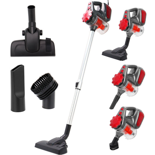 4-In-1 Bagless Vacuum Carpet Cleaner Handheld Lightweight Hoover Vac