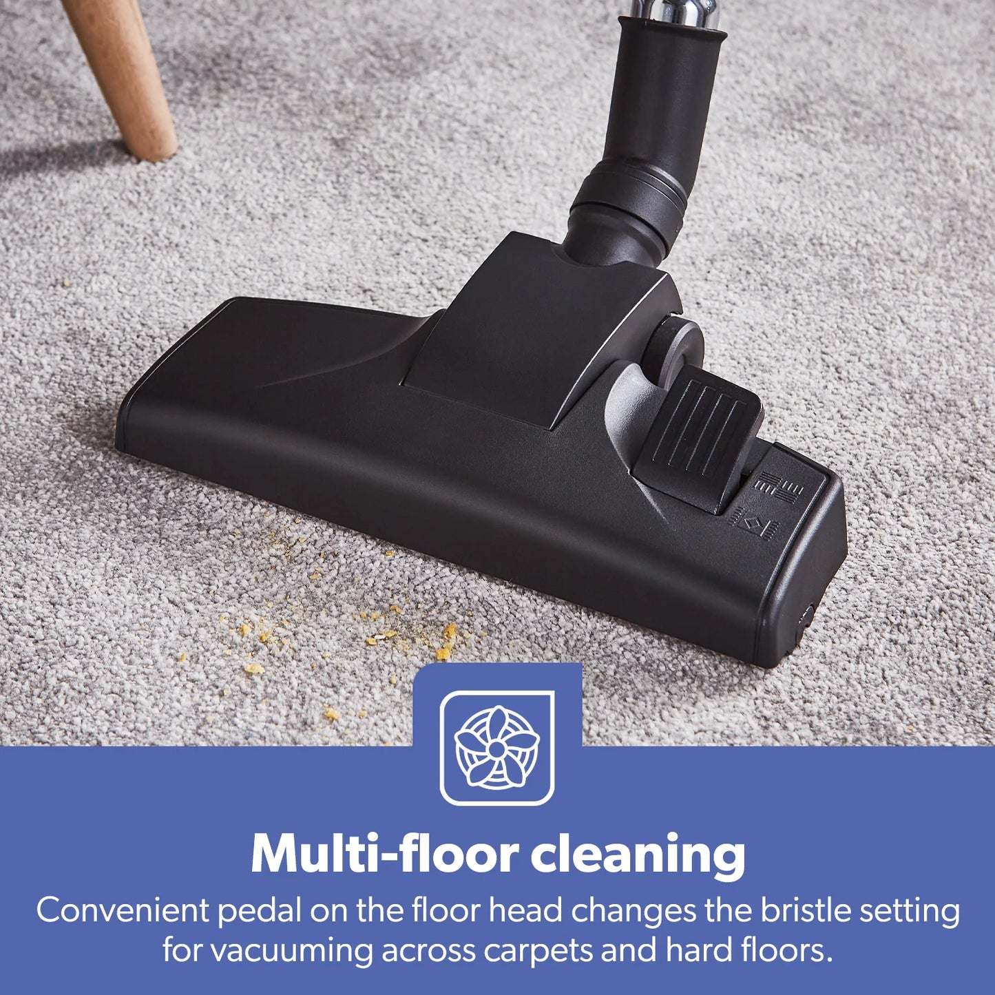 2-In-1 HEPA Vacuum Cleaner 800W Stick & Handheld Bagless