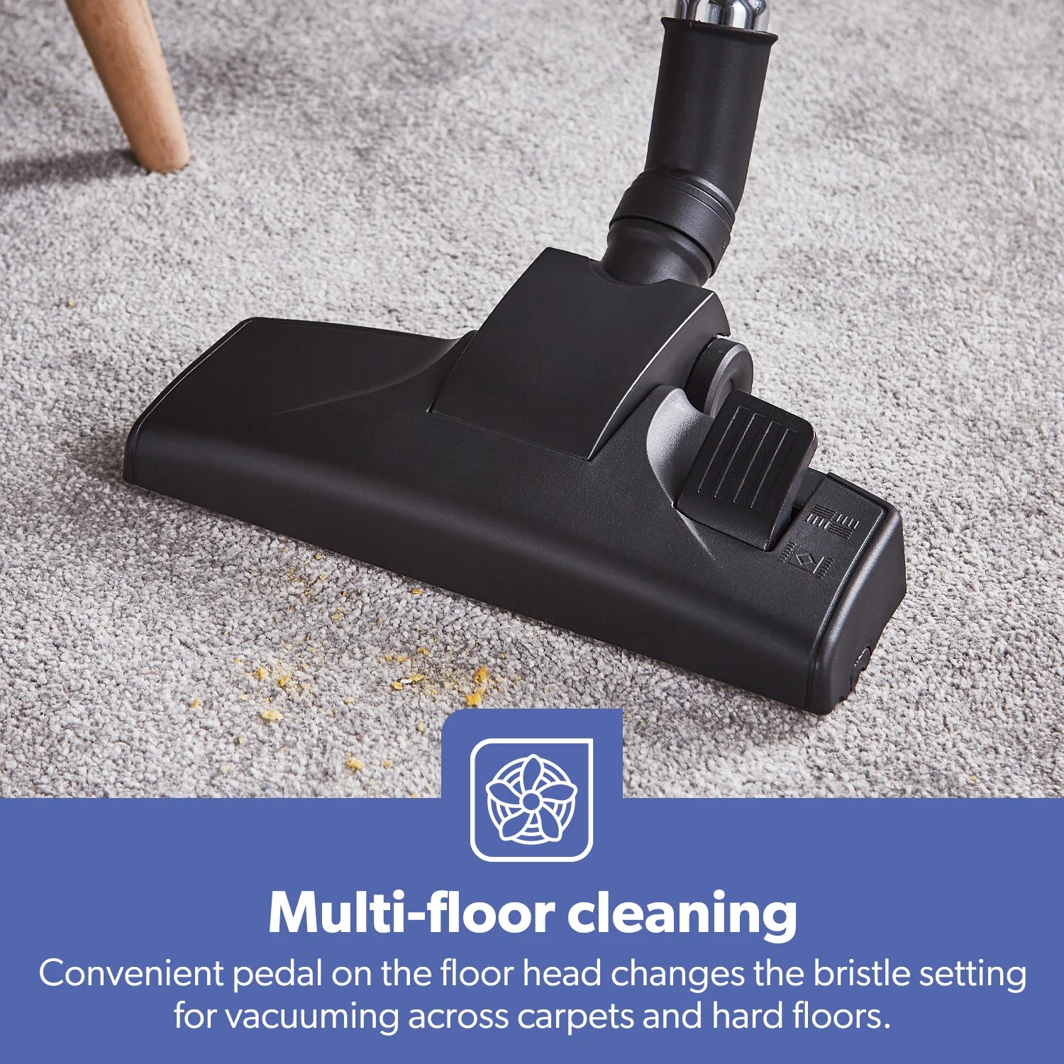 2-In-1 HEPA Vacuum Cleaner 800W Stick & Handheld Bagless