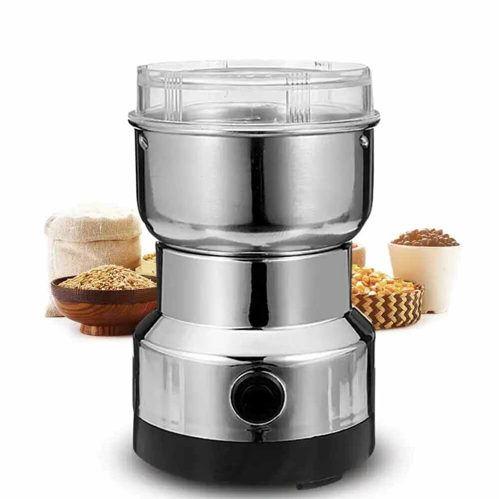 Electric Coffee Grinder 220V Grinding Milling Bean Nut Spice Matte Blade Blender