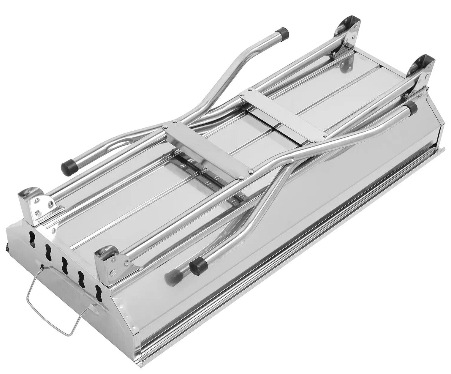 FOLDING BBQ CHARCOAL GRILL BARBECUE STOVE STAINLESS STEEL OUTDOOR CAMPING PICNIC