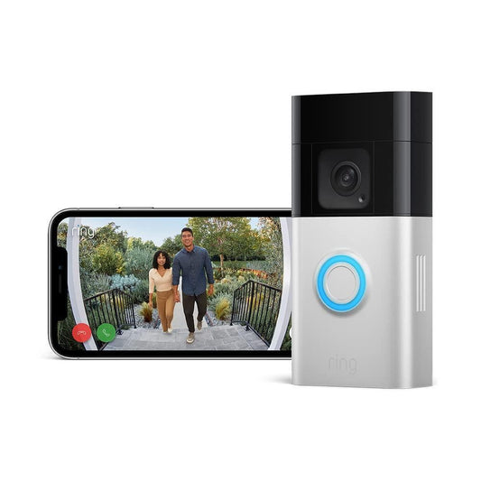 Ring Battery Video Doorbell plus - Wireless Doorbell Camera 1536P - Night Vision
