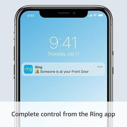 Ring Battery Video Doorbell plus - Wireless Doorbell Camera 1536P - Night Vision