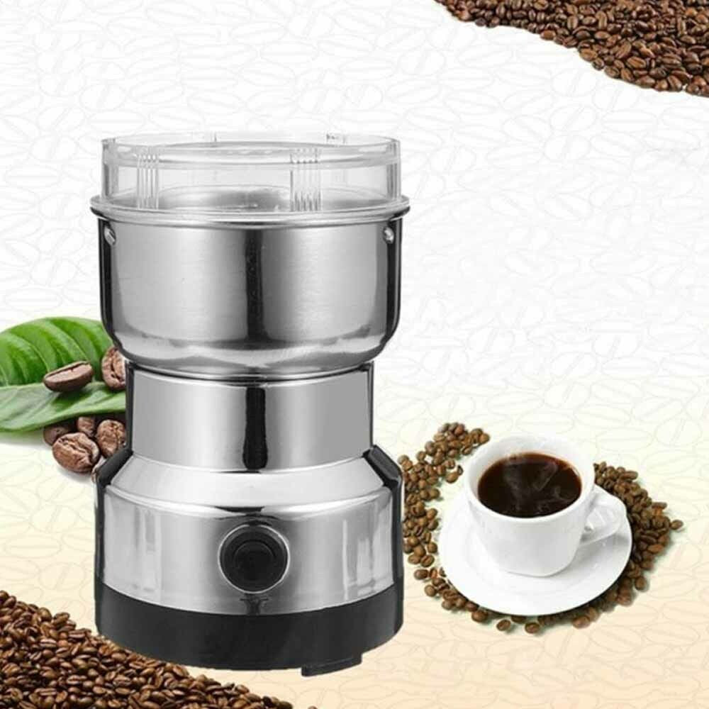 Electric Coffee Grinder 220V Grinding Milling Bean Nut Spice Matte Blade Blender