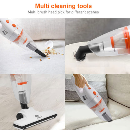 SUPERLEX Stick Vacuum Cleaner Bagless 3 in 1 Upright Handheld Lightweight Hoover