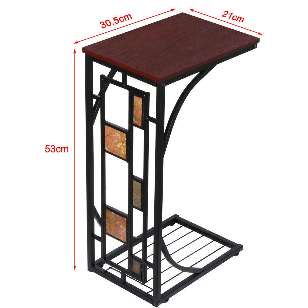 Small End Table Living Room/Office Sofa Side Coffee/Tea Laptop Storage Tables