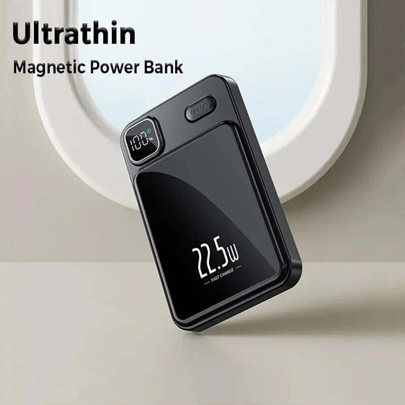 20000Mah Power Bank Magnetic Battery Pack Wireless Fast Charger for Iphone 15 14