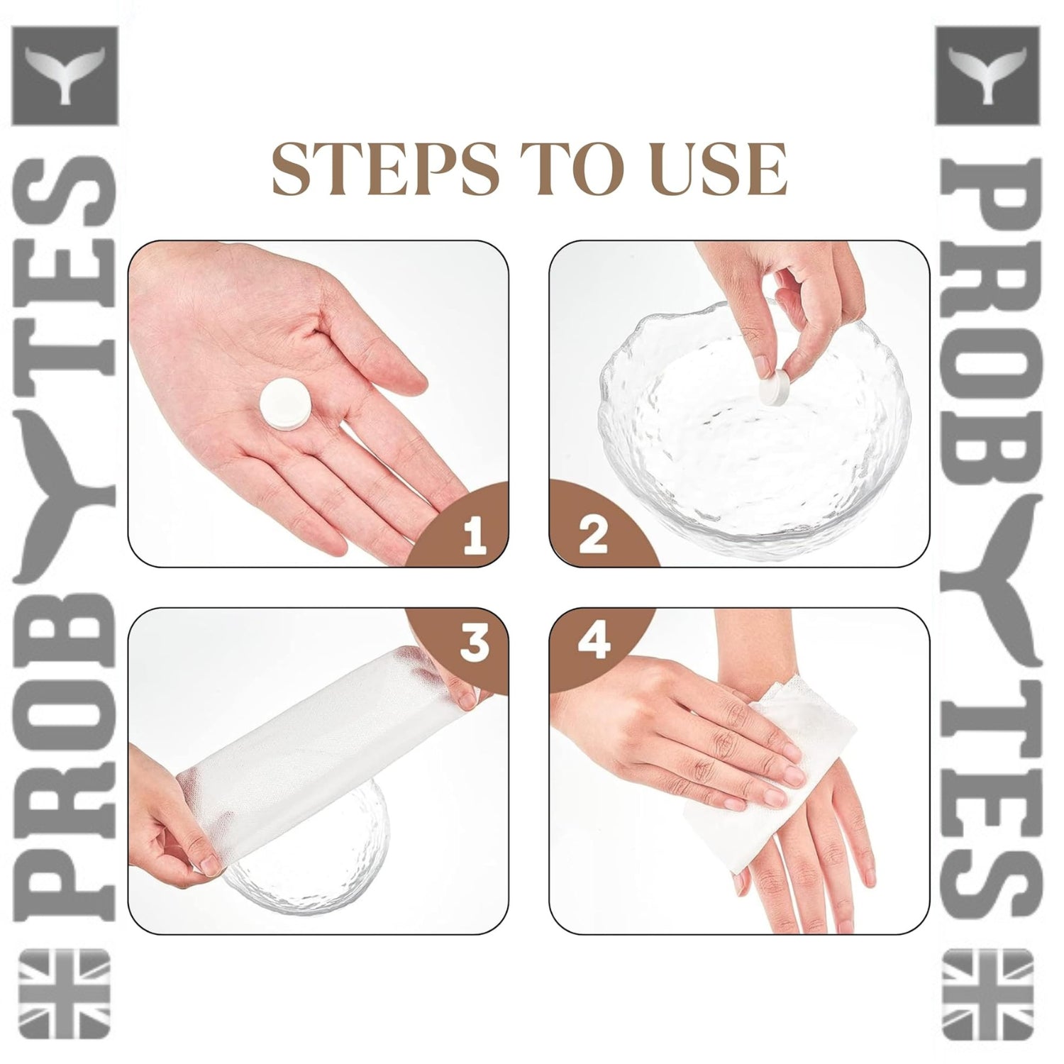 50/100/200 Pcs Compressed Cotton Tissue Travel Towel Tablets Wet Face Hand Wipes