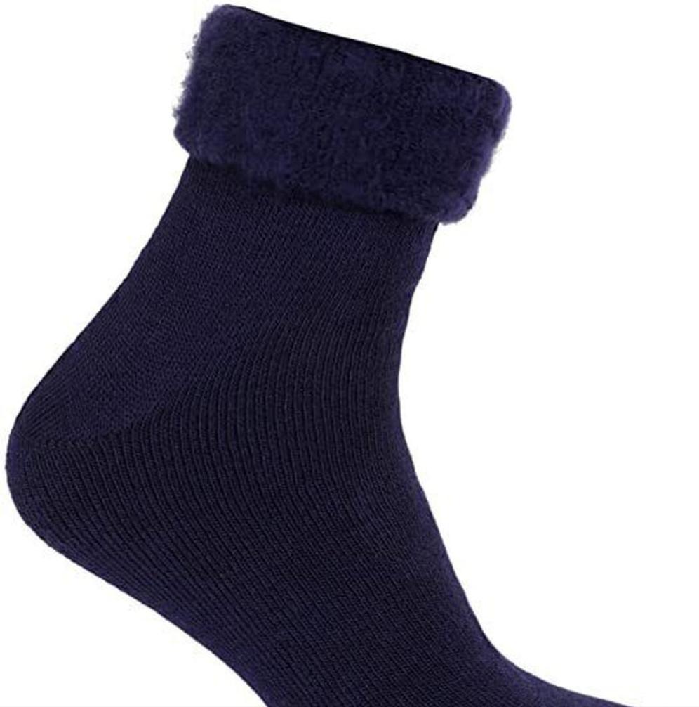 3 Pairs Men Bed Socks Lounge Thick Warm Winter Cosy Feet Brushed Thermal