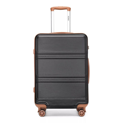 4PCS Travel Set Carry-On Hand Cabin Luggage ABS Hard Shell Suitcase & Duffle Bag
