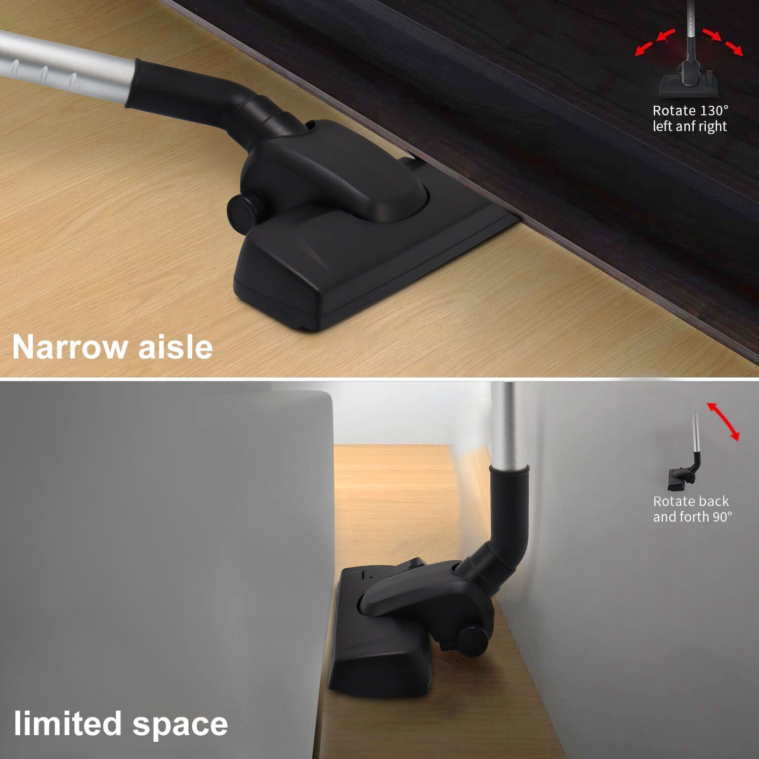 4-In-1 Bagless Vacuum Carpet Cleaner Handheld Lightweight Hoover Vac