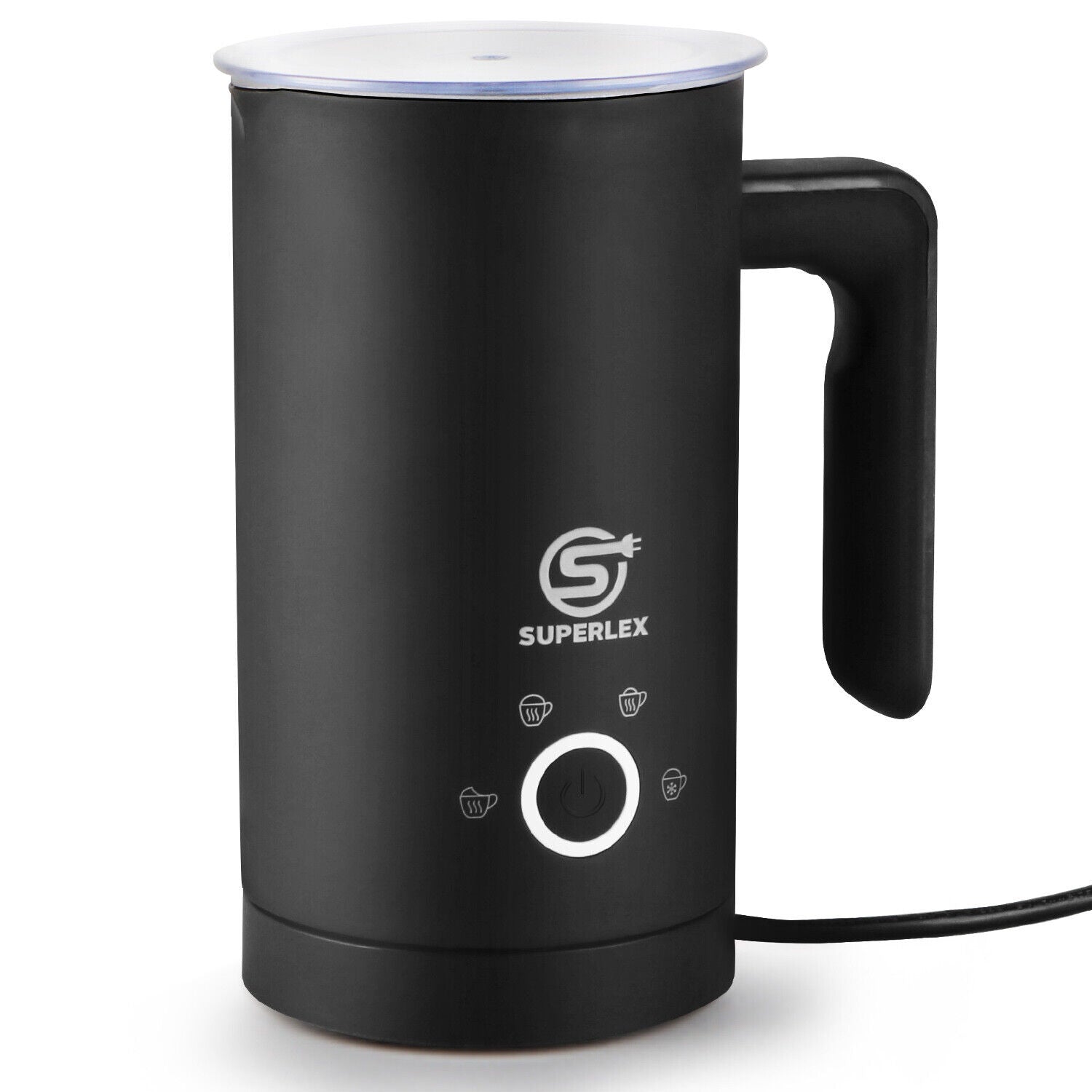 SUPERLEX Electric Milk Steamer Foaming & Coffee, Latte, Cappuccino,Hot Chocolate