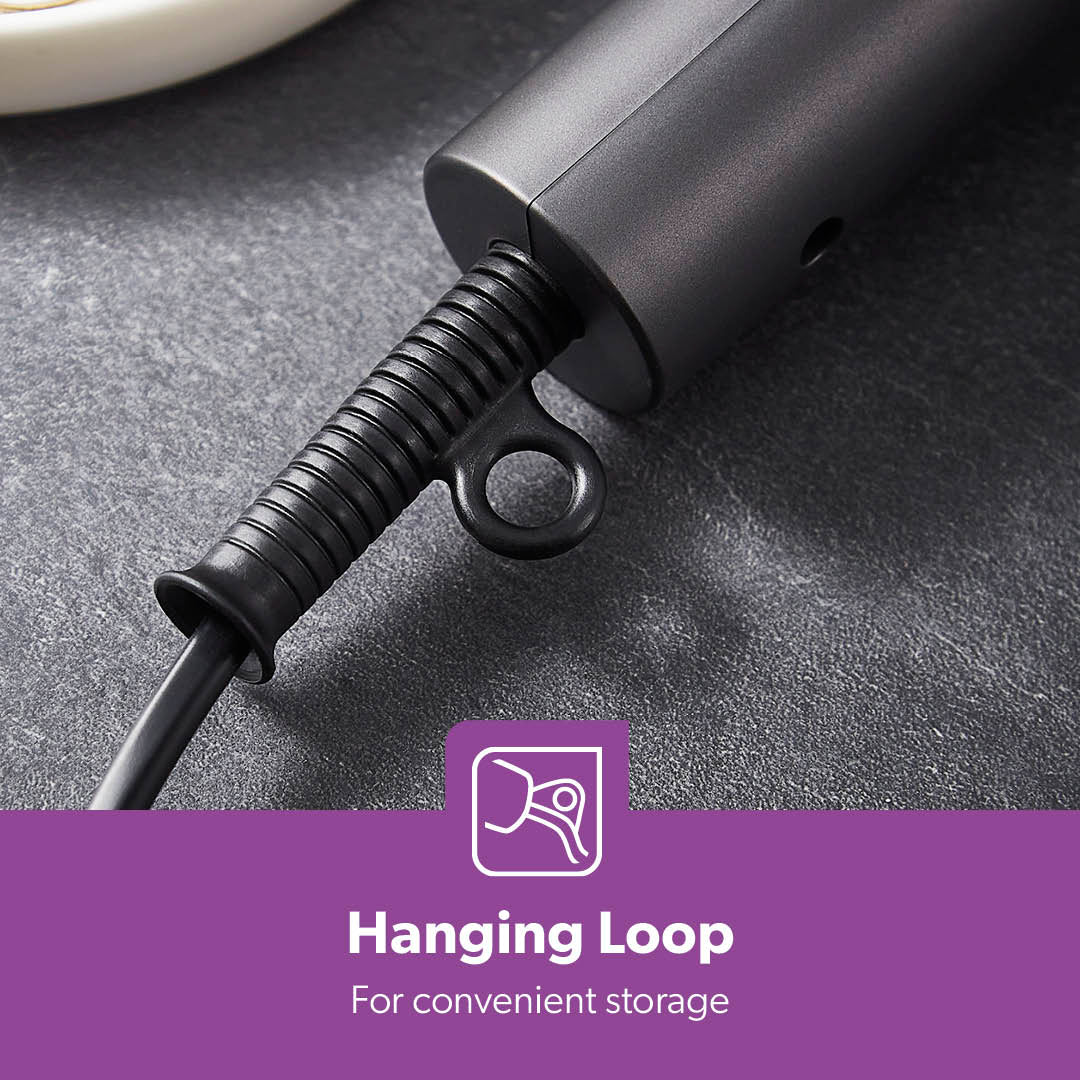 Two-Heat Setting Hair Dryer for Frizz Free Styling and Drying