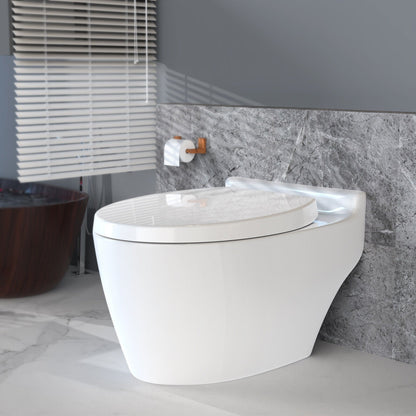 NEW LUXURY BATHROOM SLOW SOFT CLOSE WHITE TOILET SEAT SEATS WC HEAVY DUTY