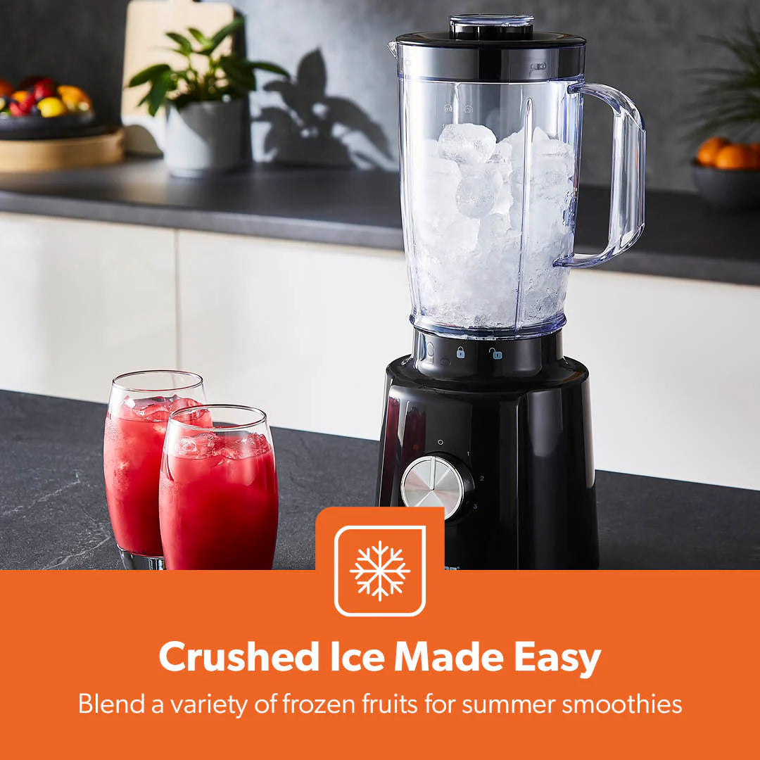 2-In-1 High-Speed 1.6L Jug Blender and Smoothie Maker