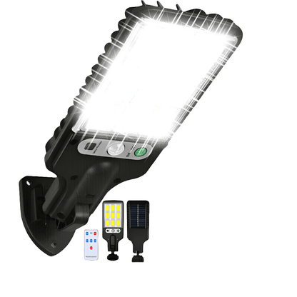 6000W LED Solar Street Wall Light PIR Motion Sensor Security Outdoor Garden Lamp