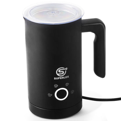 SUPERLEX Electric Milk Steamer Foaming & Coffee, Latte, Cappuccino,Hot Chocolate