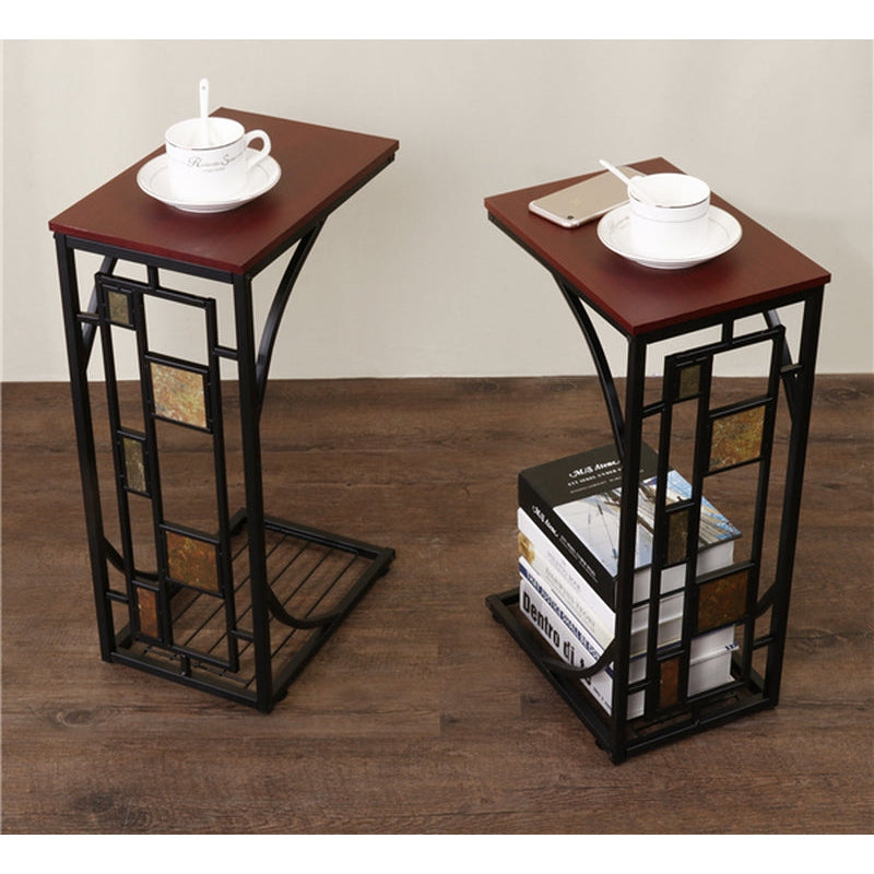 Small End Table Living Room/Office Sofa Side Coffee/Tea Laptop Storage Tables