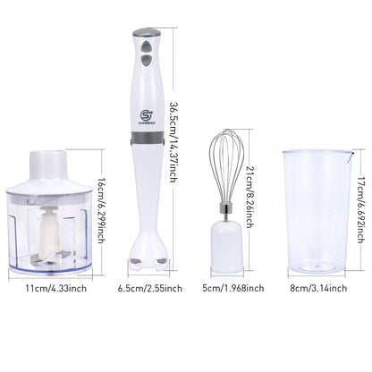 SUPERLEX Hand Blender & Whisk & Chopper Curry Puree Food Mixer &Liquidiser 700ML