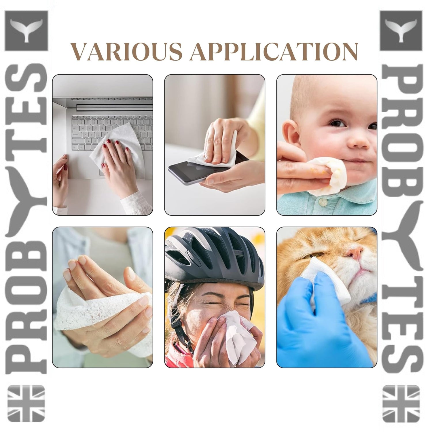 50/100/200 Pcs Compressed Cotton Tissue Travel Towel Tablets Wet Face Hand Wipes