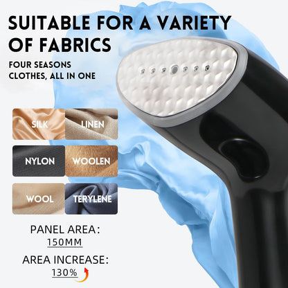 SUPERLEX Handheld Garment Clothes Steamer Portable Travel Steam Heat Iron 1700W