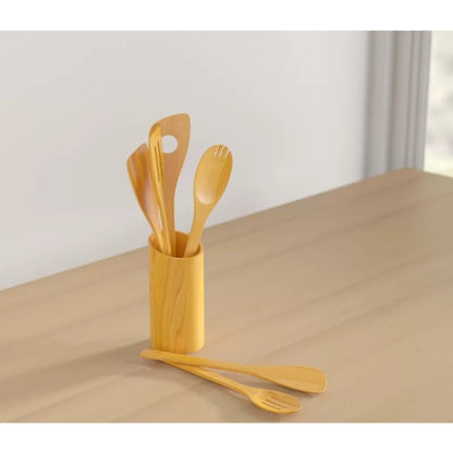 Cooking Utensil Set Wooden - Scott3