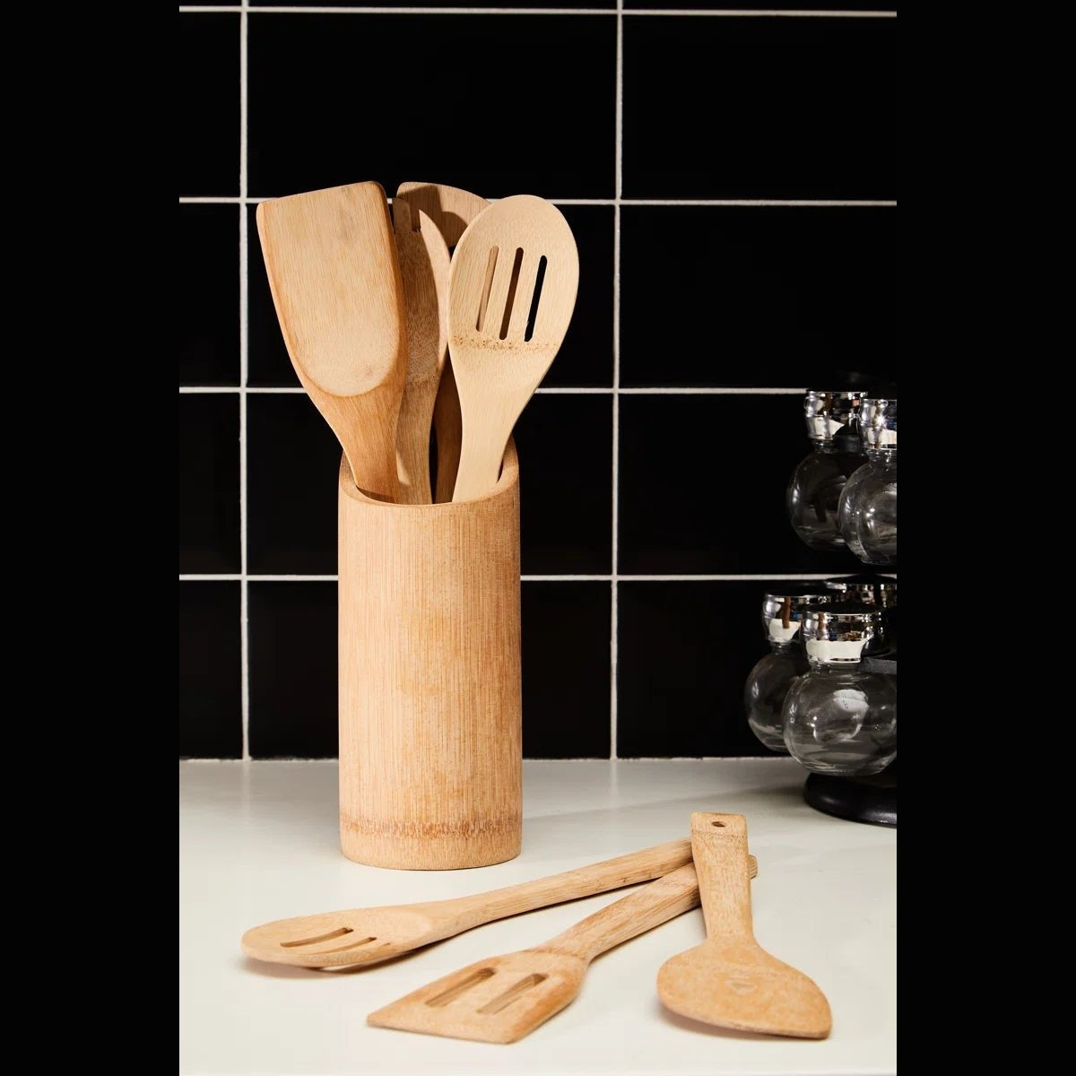 Cooking Utensil Set Wooden - Scott3