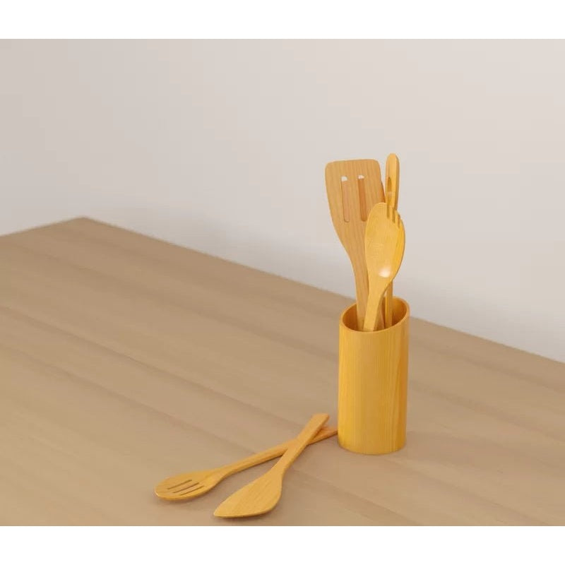 Cooking Utensil Set Wooden - Scott3