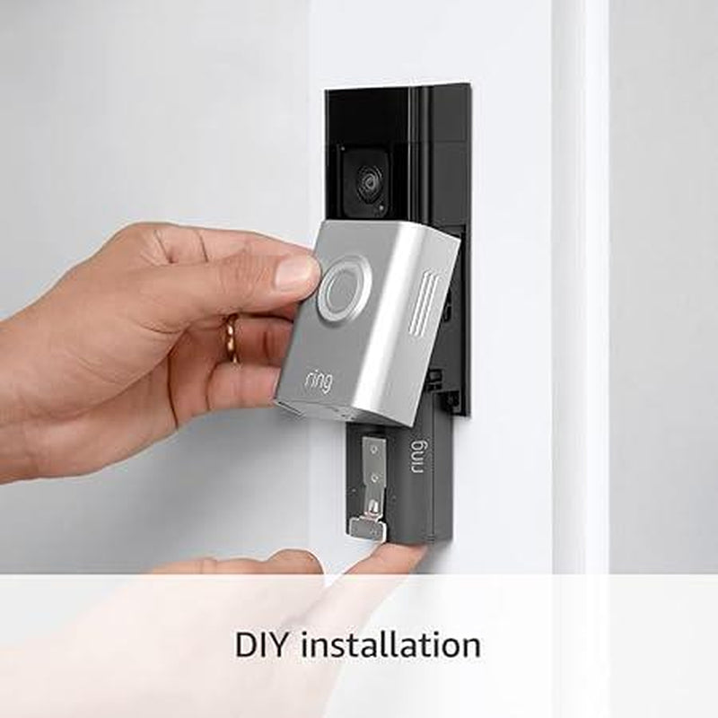 Ring Battery Video Doorbell plus - Wireless Doorbell Camera 1536P - Night Vision
